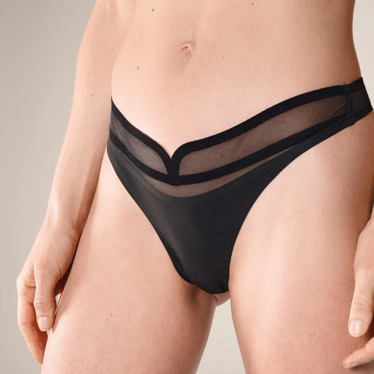 String de sport femme STRING 19 noir HÄSTKO