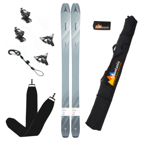 Pack ski de rando femme BACKLAND 79 W grey Atomic