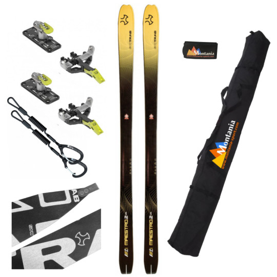 Pack ski de rando Maestro 2.0 jaune Skitrab 2025