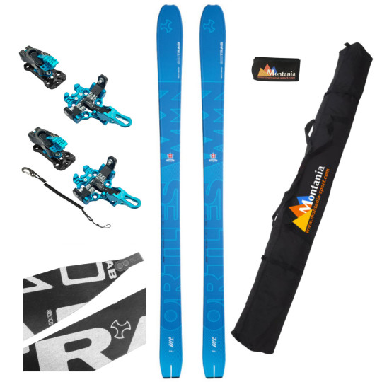 Pack ski de rando femme ORTLES WMN 88 bleu Skitrab 2025