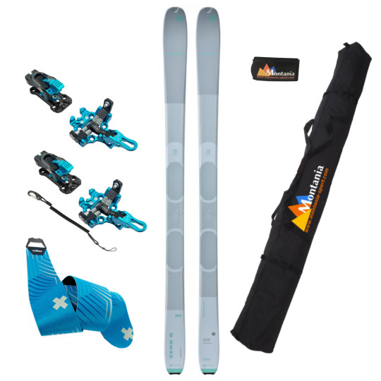 Pack ski de rando femme ZERO G 85 WOMAN gris-bleu Blizzard 2025