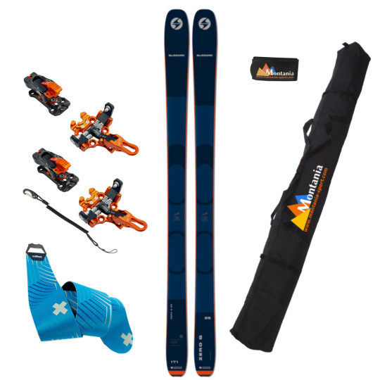 Pack ski de rando léger ZERO G 85 bleu-nuit Blizzard 2025