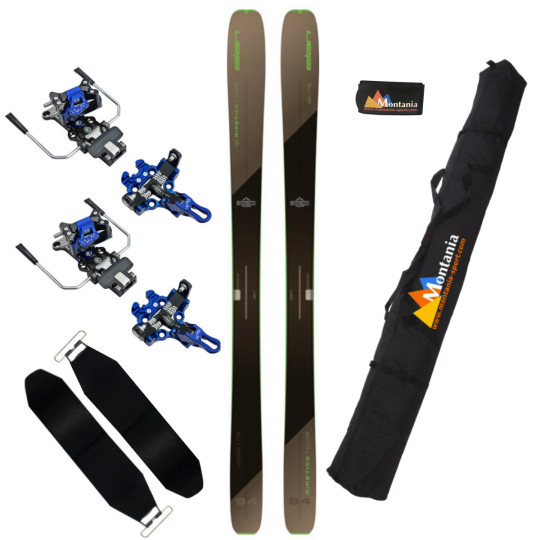 Pack ski de rando freerando RIPSTICK TOUR 94 marron-vert Elan 2024