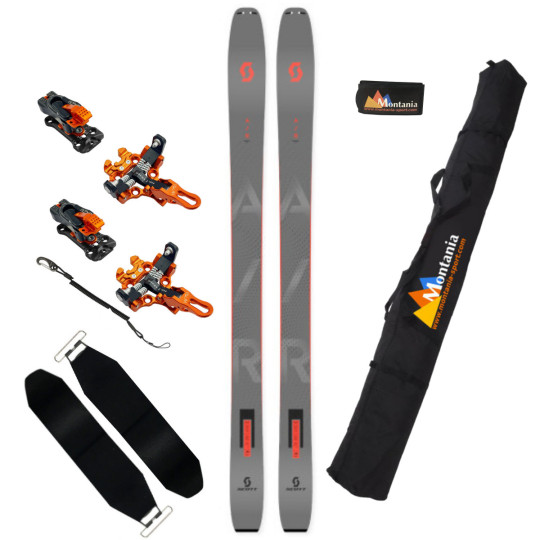 Pack ski de rando EXPLORAIR 92 LT gris-orange Scott 2025