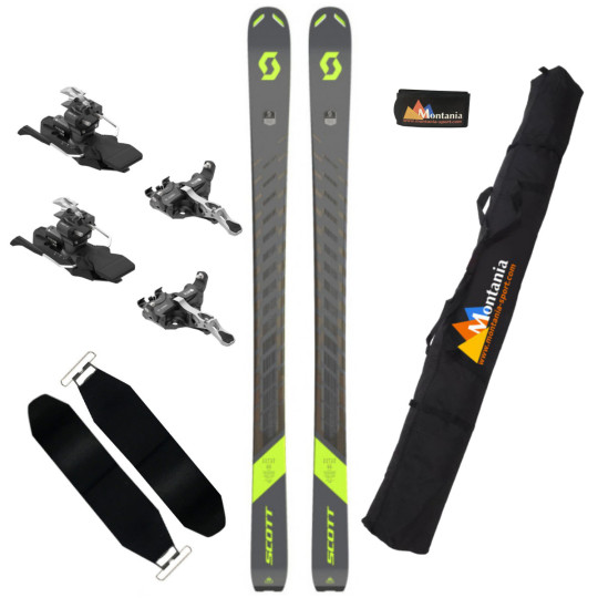 Pack ski de rando SUPERGUIDE 95 gris-vert Scott 2025