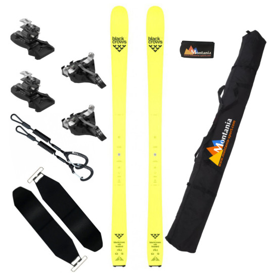 Pack ski de rando ORB FREEBIRD 90 jaune Black Crows 2025