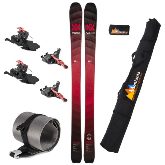 Pack ski de rando freerando RISE BEYOND 96 rouge Volkl 2025