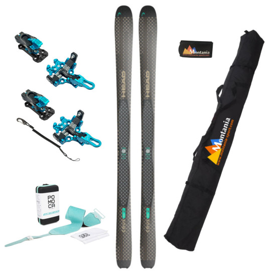 Pack ski de rando CRUX PRO 81 noir-bleu HEAD 2025