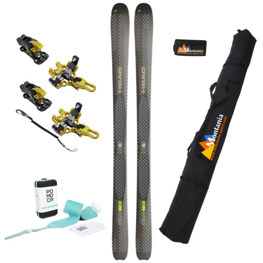 Pack ski de rando CRUX PRO 87 noir-vert HEAD 2025