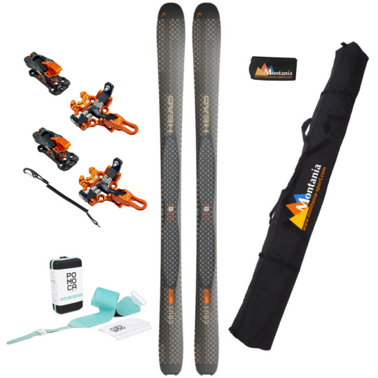 Pack ski de rando freerando CRUX PRO 93 noir-orange HEAD 2025