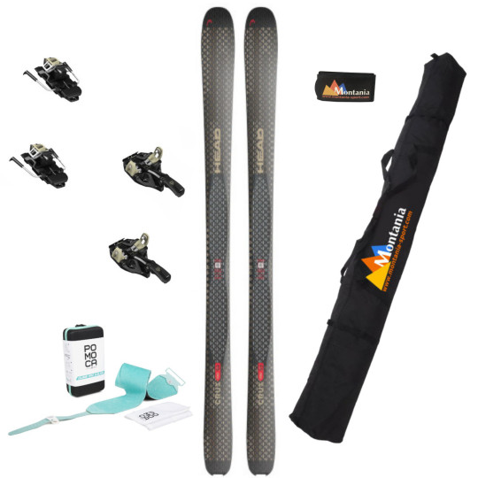 Pack ski de rando freerando CRUX PRO 99 noir-rouge HEAD 2025