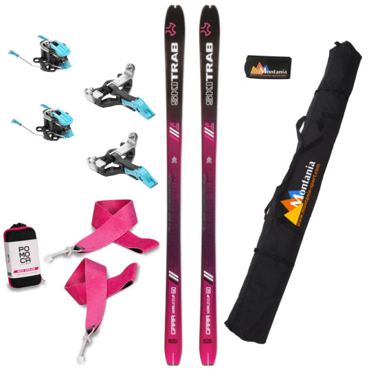 Pack ski-alpinisme femme GARA AERO WORLD CUP WOMAN 64 rose Skitrab 2025