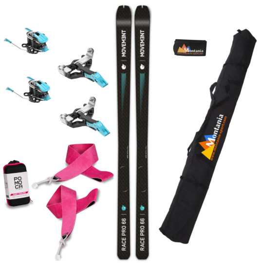 Pack ski-alpinisme femme RACE PRO 66 noir Movement