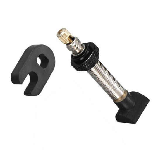 Valve universelle pour pneus TUBELESS type presta SRAM