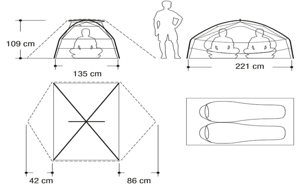 Schéma Tente Marmot Limelight 2