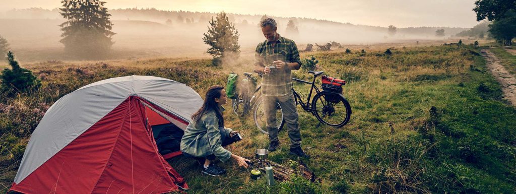 Ambiance Vélos Trekking en itinérance @VSF Fahrradmanufaktur