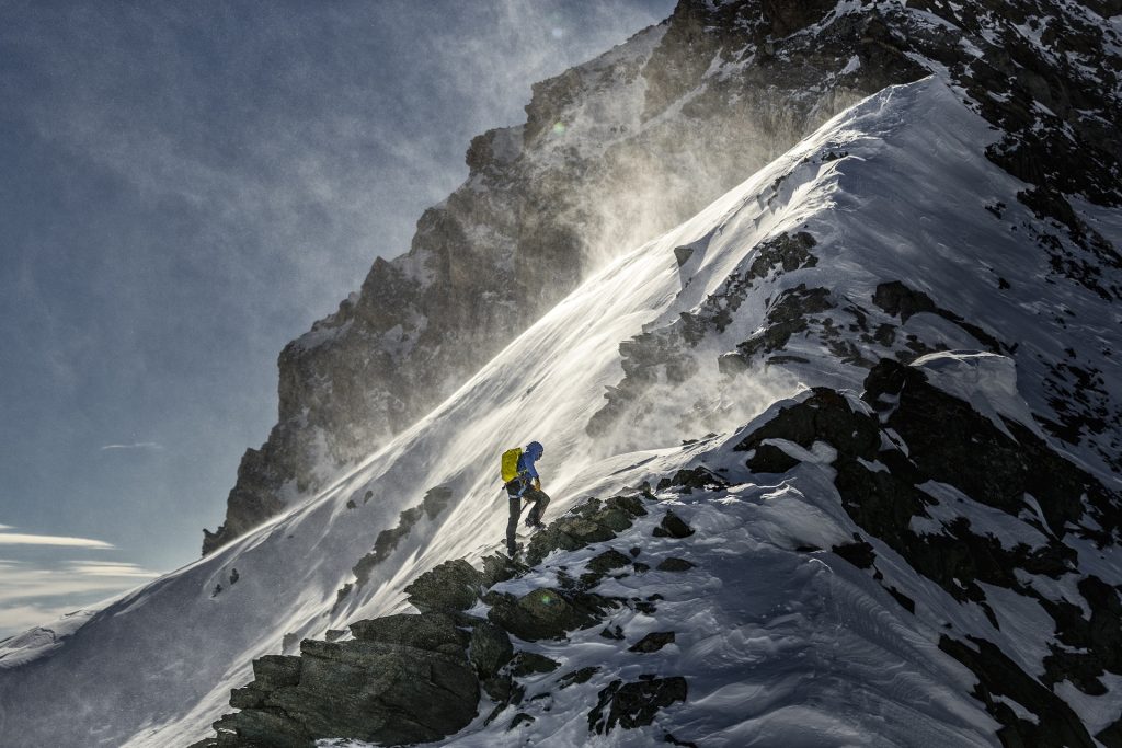 Doudoune Dynafit sur le Mont Cervin