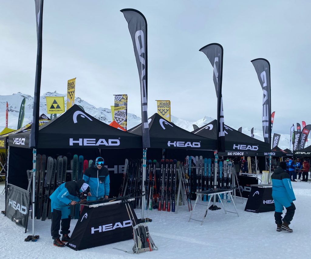 Stand HEAD de Val Thorens