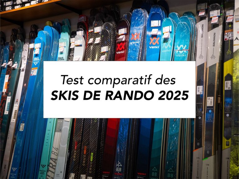 Test comparatif skis de rando 2025