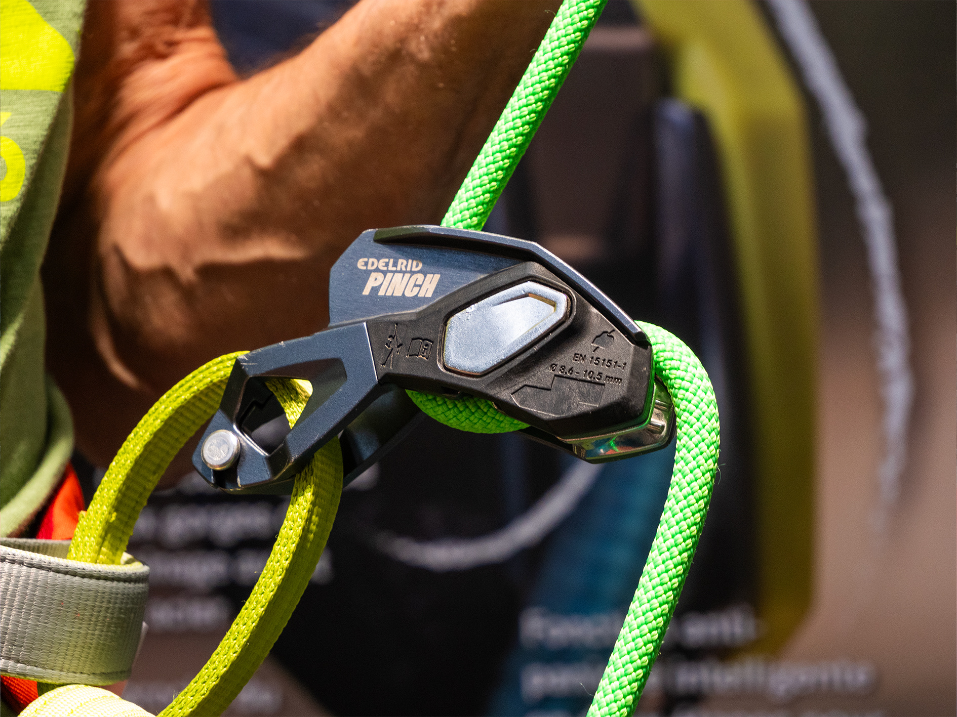 Nouvel assureur PINCH Edelrid au Salon Sport Sport Achat 2024