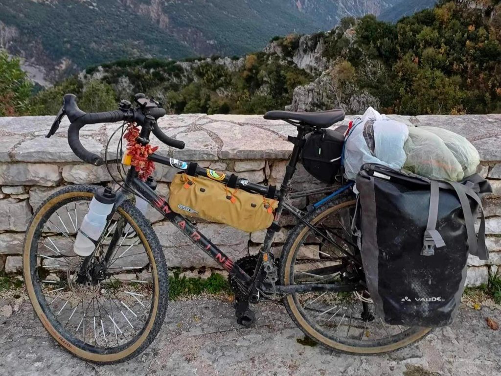 Cadre de vélo en acier