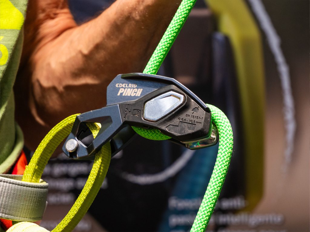 Nouvel assureur PINCH Edelrid au Salon Sport Sport Achat 2024 1