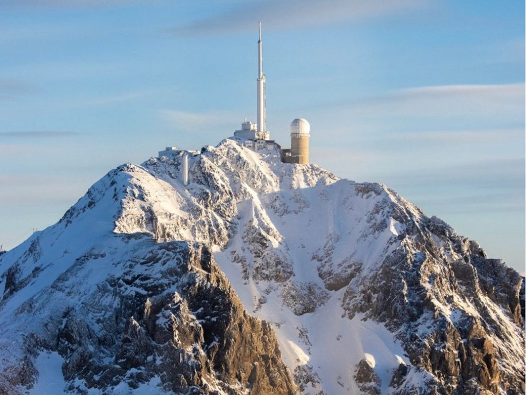 Pic du Midi de Bigorre, dans les Pyrénées