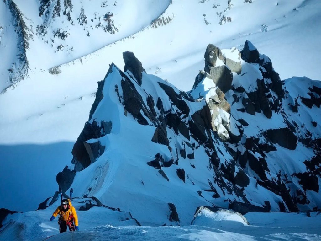 Couloir Lagarde en ski de randonnée